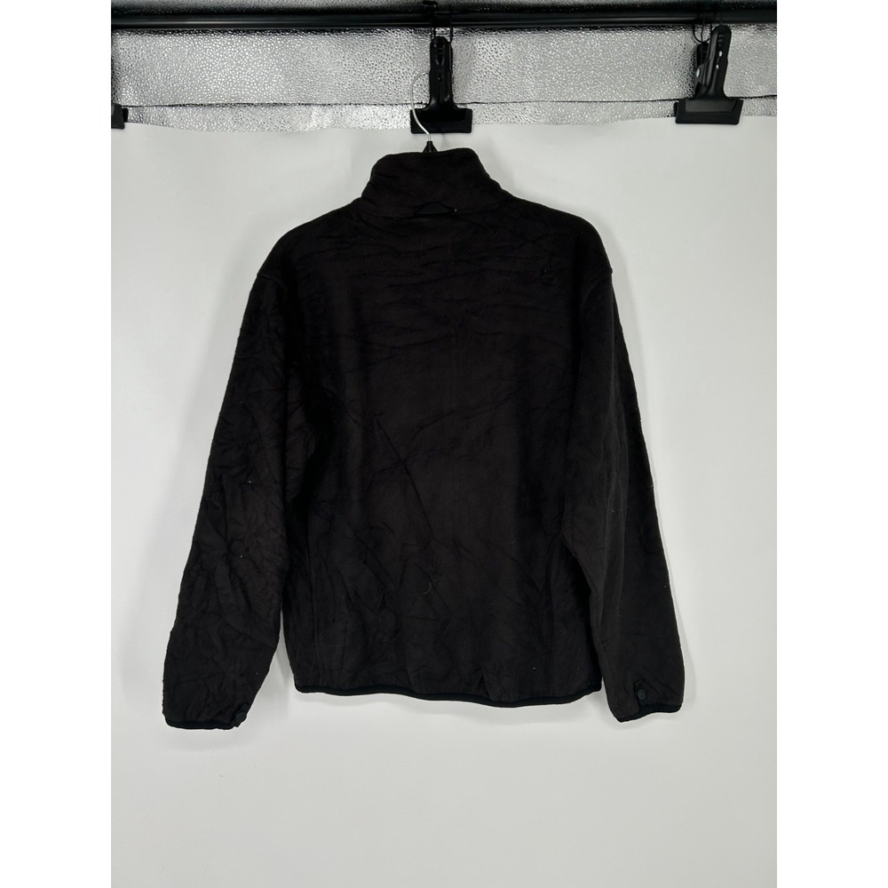 The North Face Fleece Jacket Womens Medium Zipper Pockets Mock Neck Full Zip Up - Picture 2 of 6